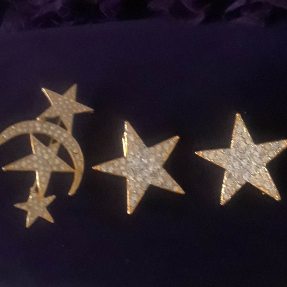 Vintage Rhinestone Pins